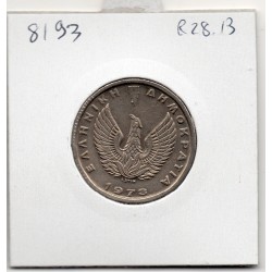 Grece 5 Drachmai 1973 Sup, KM 109 pièce de monnaie