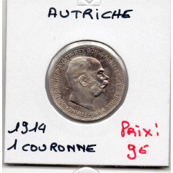 Autriche 1 Couronne 1914 Sup, KM 2820 pièce de monnaie