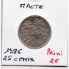 Malte 25 cents 1986 Spl, KM 80 pièce de monnaie
