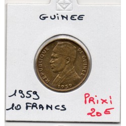 Guinée 10 francs guinéens...