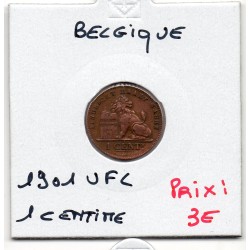 Belgique 1 centime 1903 en flamand TTB, KM 34 pièce de monnaie