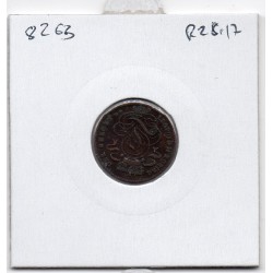 Belgique 1 centime 1899 en flamand TB, KM 34 pièce de monnaie