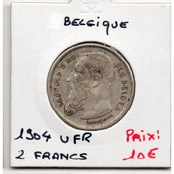 Belgique 2 Francs 1904 en...