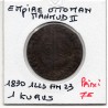 Empire Ottoman 1 Kurus 1223 AH an 23 - 1830  TB, KM 589 pièce de monnaie