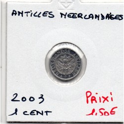 Antilles Neerlandaise 1 cent 2003 FDC, KM 32 pièce de monnaie