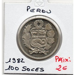 Pérou 100 soles de oro 1982...