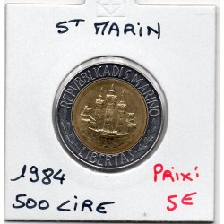 Saint Marin 500 lire 1984 FDC, KM 167 pièce de monnaie