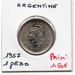 Argentine 1 peso 1957 SPL,...