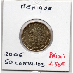 Mexique 50 centavos 2006...