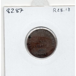 Hanovre 1/12 thaler 1843 B, KM 194 pièce de monnaie