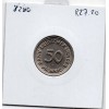 Allemagne RFA 50 pfennig 1949 G, SPL KM 104 pièce de monnaie