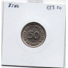 Allemagne RFA 50 pfennig 1949 G, SPL KM 104 pièce de monnaie