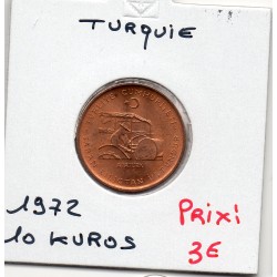 Turquie 10 Kurus 1972 Spl,...
