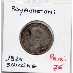 Grande Bretagne 1 shilling 1924 TTB-, KM 816a pièce de monnaie