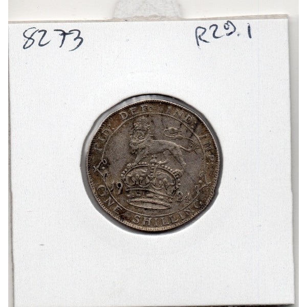 Grande Bretagne 1 shilling 1924 TTB-, KM 816a pièce de monnaie