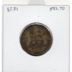 Grande Bretagne 1 shilling 1925 B, KM 816a pièce de monnaie