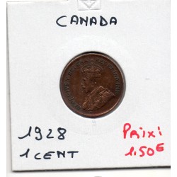 Canada 1 cent 1928 TTB, KM...