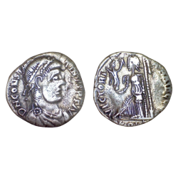 Silique de Constantin III (408-411) RIC 1539 sear 21073 atelier Arles