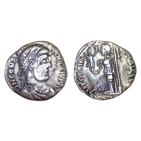 Silique de Constantin III (408-411) RIC 1539 sear 21073 atelier Arles