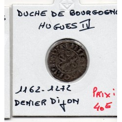 Duché de Bourgogne, Hugues IV (1162-1272) Denier Dijon