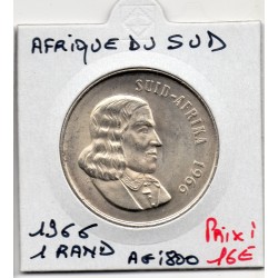 Afrique du sud 1 rand 1966 Spl KM 71.2 pièce de monnaie