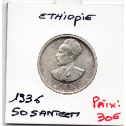 Ethiopie 50 santeem 1936...