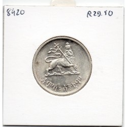 Ethiopie 50 santeem 1936 Spl, KM 37 pièce de monnaie