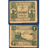 Maroc Chérifien P.42, B+, Billet de 1 Franc 1944 Fès