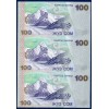 Kirghizistan Pick N°21 Billet de banque de 100 som 2002