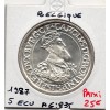 Belgique Jeton 5 ecu 1987 SPL , KM 166 pièce de monnaie