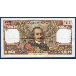 100 Francs Corneille TTB  4.2.1977 Billet de la banque de France
