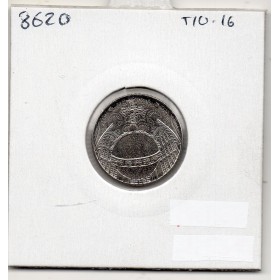 Gibraltar 5 pence 2023 Charles III FDC, KM - pièce de monnaie