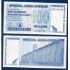 Zimbabwe Pick N°64, Spl Billet de banque de 100 billion de Dollars 2008