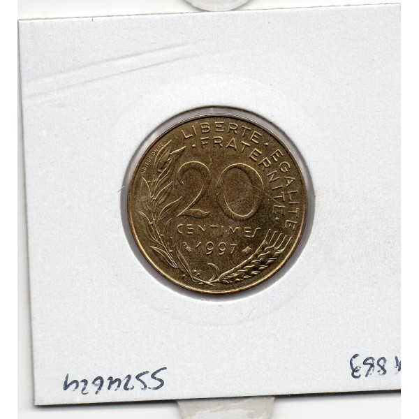 20 centimes Lagriffoul 1997 FDC, France pièce de monnaie