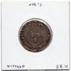 1/10 Ecu Vertugadin 1716 A Paris Louis XV TB+ Flan reformé pièce de monnaie royale