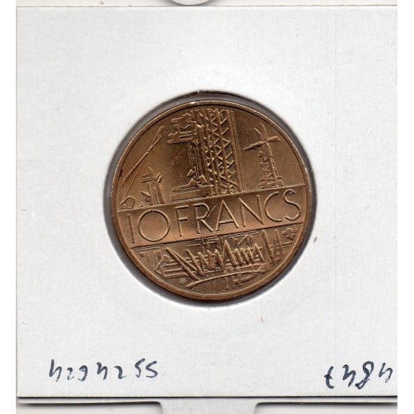 10 francs Mathieu 1977 tranche A FDC, France pièce de monnaie