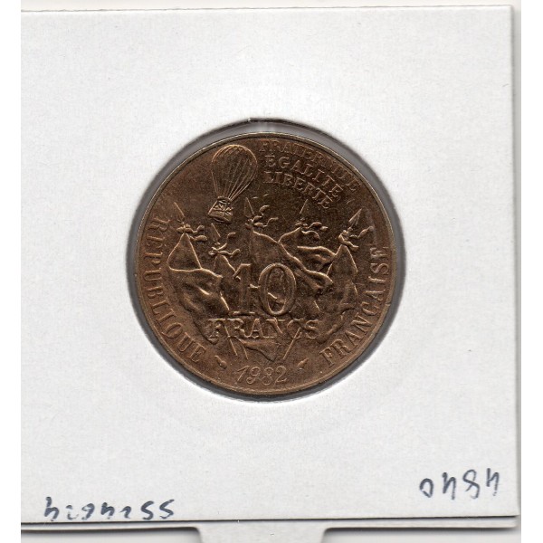 10 francs Gambetta 1982 Spl, France pièce de monnaie