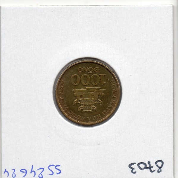 Viet-Nam nord 1000 Dong 2003 Sup, KM 72 pièces de monnaie