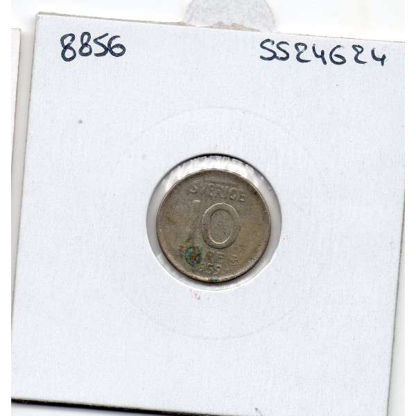 Suède 10 Ore 1955 Sup, KM 823 pièce de monnaie
