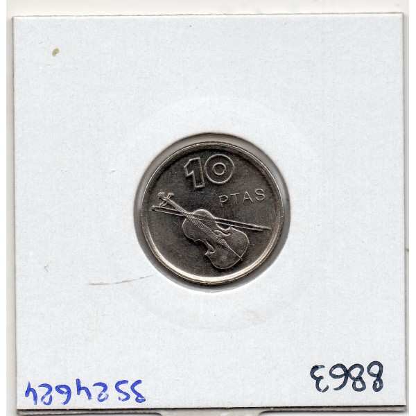 Espagne 10 pesetas 1994 Spl, KM 932 pièce de monnaie