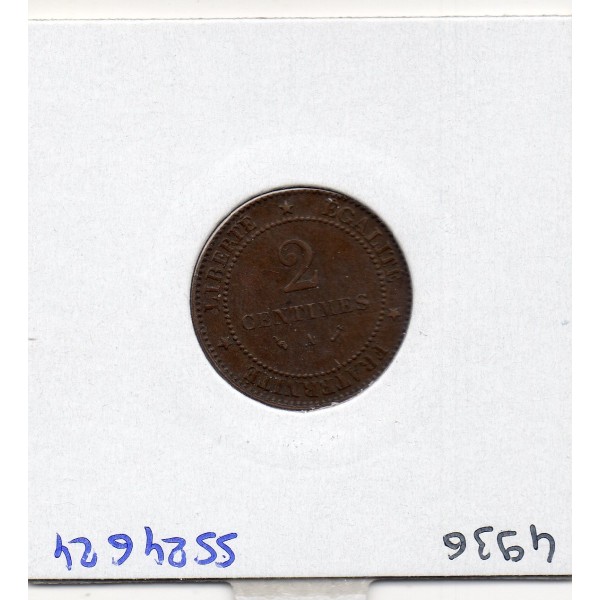 2 centimes Cérès 1892 TTB+, France pièce de monnaie