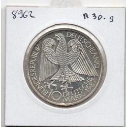 Allemagne RFA 10 deutsche mark 1987 J, Spl KM 166, 750 ans Berlin, pièce de monnaie