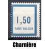 Timbre Fictif Yvert No F17 neuf * avec trace de charnière France