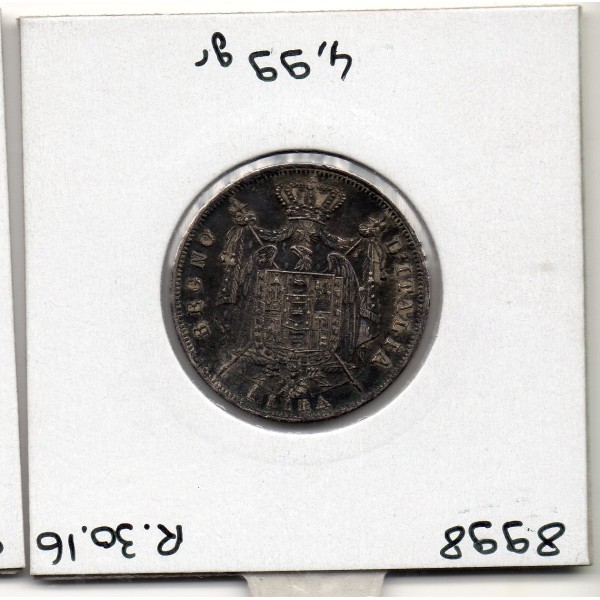 Italie Napoléon 1 Lira 1811 B Bologne Sup-,  KM C8 pièce de monnaie