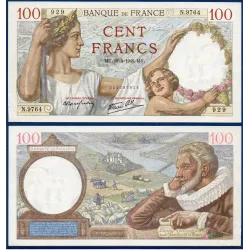 100 Francs Sully Spl 18.4.1940 Billet de la banque de France