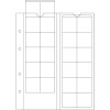 Feuilles OPTIMA pour pièces de monnaies