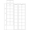 Feuilles OPTIMA pour pièces de monnaies
