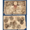 Portugal P.30, B, Billet de 20000 reis 1826 sur 1798 Chérubins