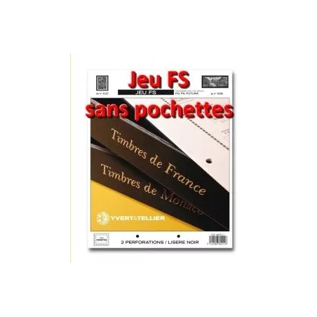 2024 2eme semestre FRANCE FS lisere noir  Feuilles Yvert et tellier