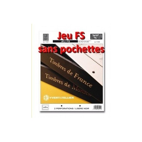 2024 1er semestre Autoadhésifs FS lisere noir Yvert et tellier